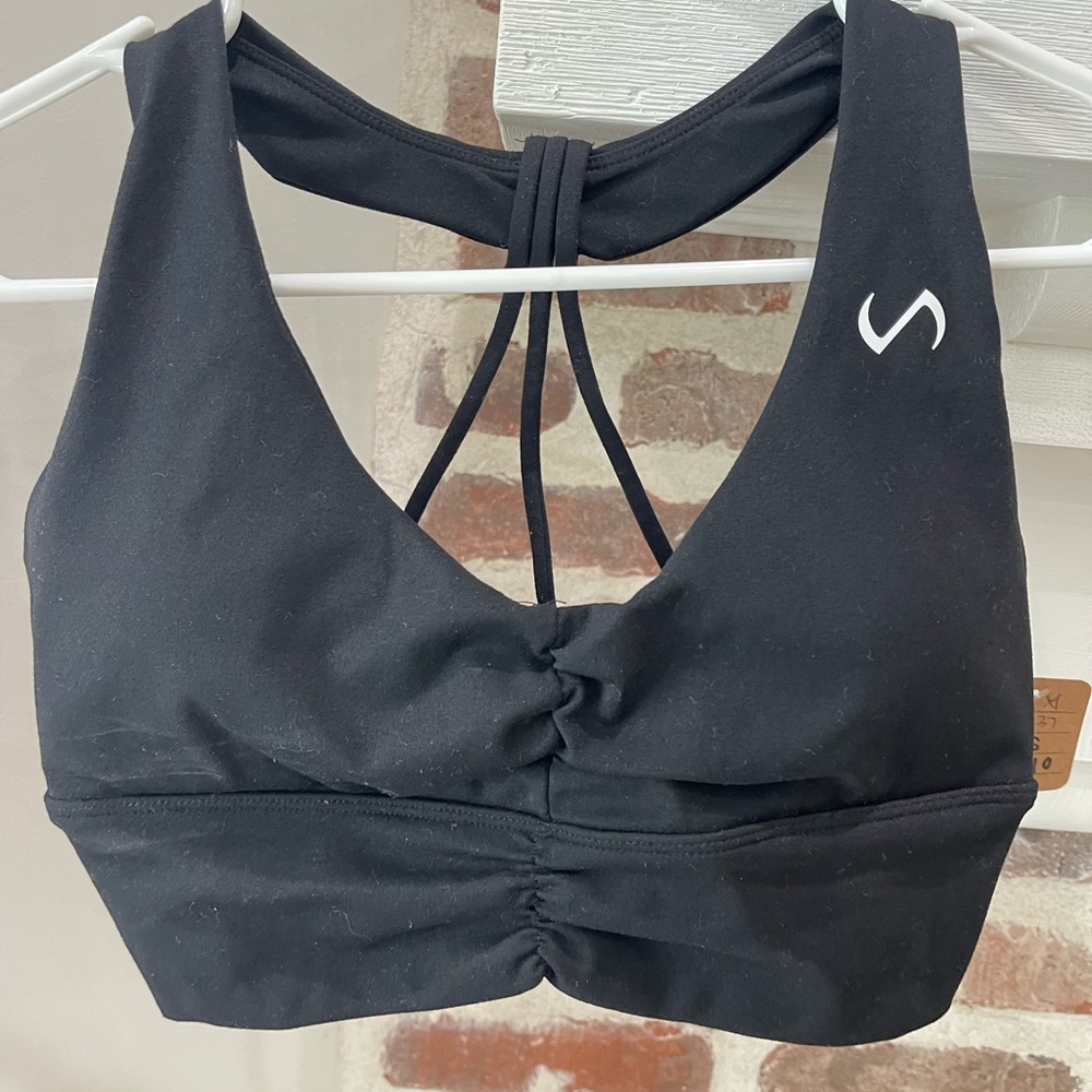 TLF Apparel Black Sports Bra